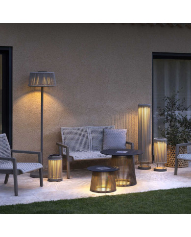 ROP&STRIP adjustable solar and rechargeable floor lamp Les Jardins