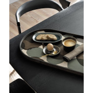 Plateau en verre CONNECTED DOTS oblong Ethnicraft