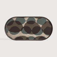 Plateau en verre CONNECTED DOTS oblong Ethnicraft