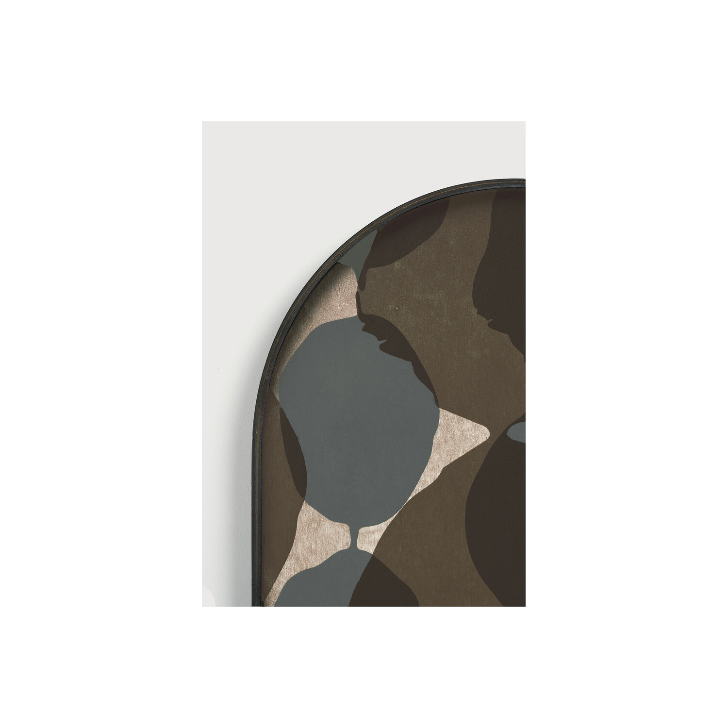 Plateau en verre CONNECTED DOTS oblong Ethnicraft