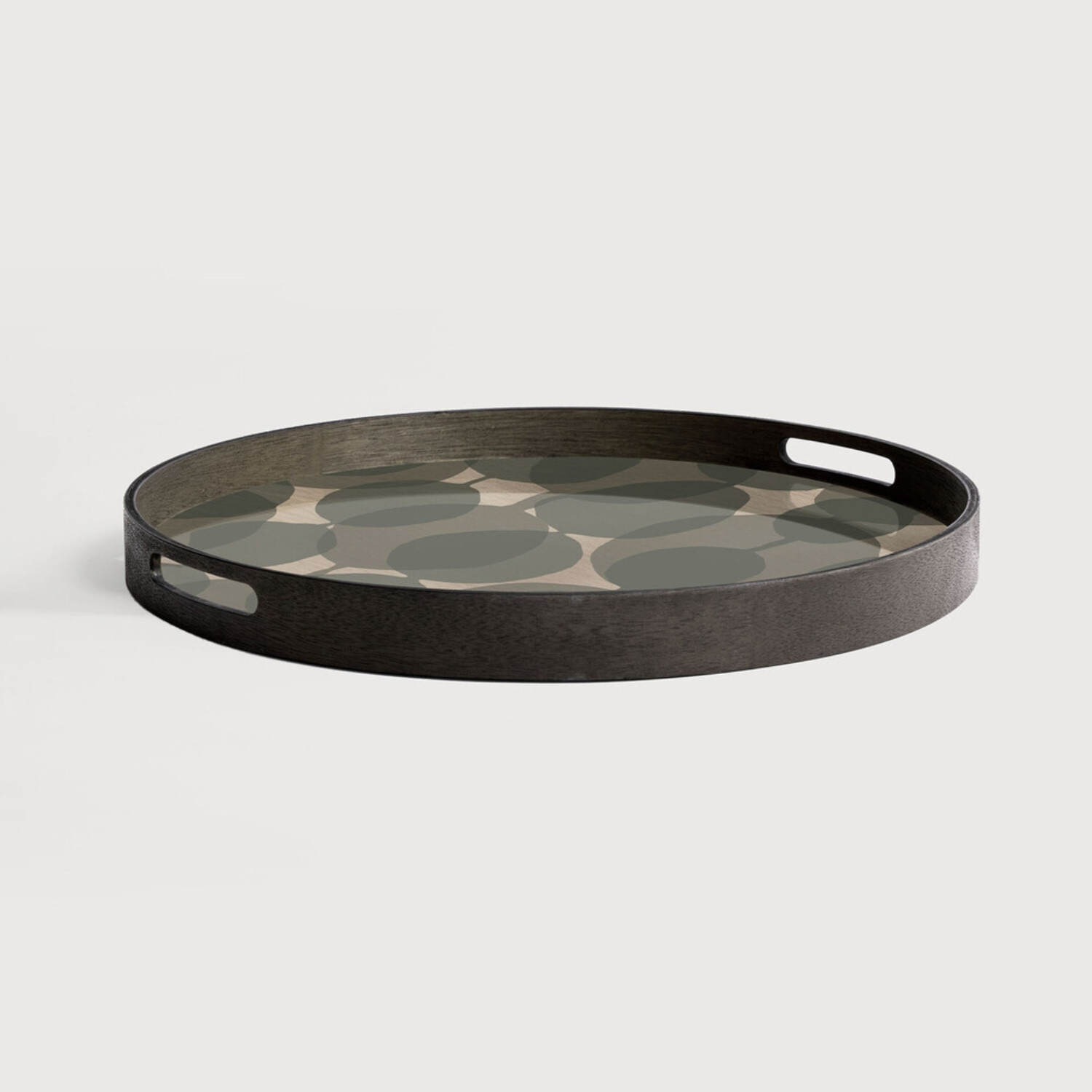 Plateau en verre CONNECTED DOTS rond Ethnicraft