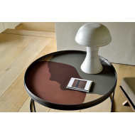 COMBINED DOTS round glass tray Ethnicraft