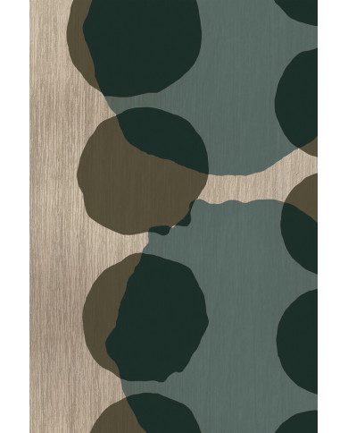 LAYERED round glass tray Ethnicraft