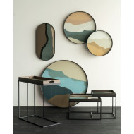 Plateau en verre WABI SABI rond Ethnicraft