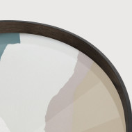 Plateau en verre WABI SABI rond Ethnicraft