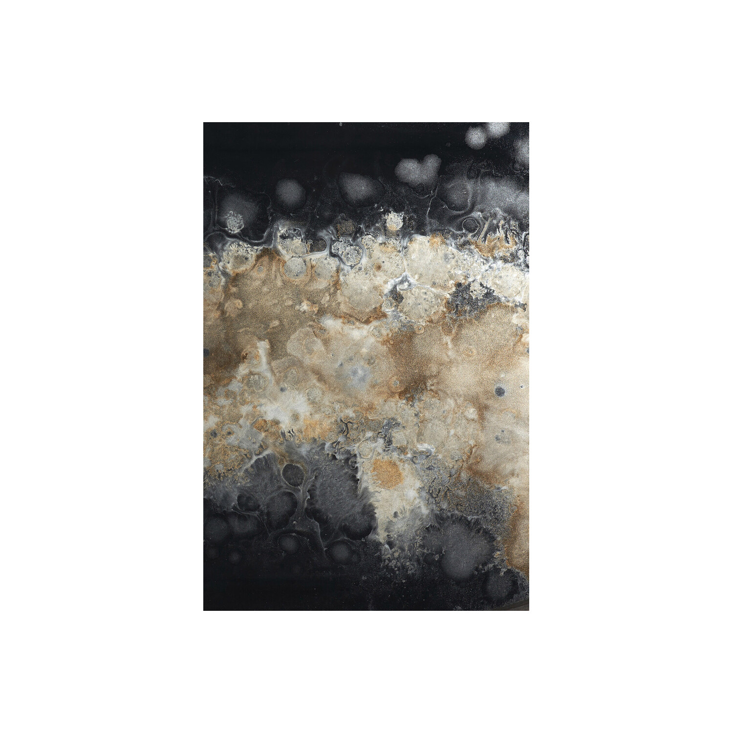 Plateau en verre ORGANIC rond Ethnicraft