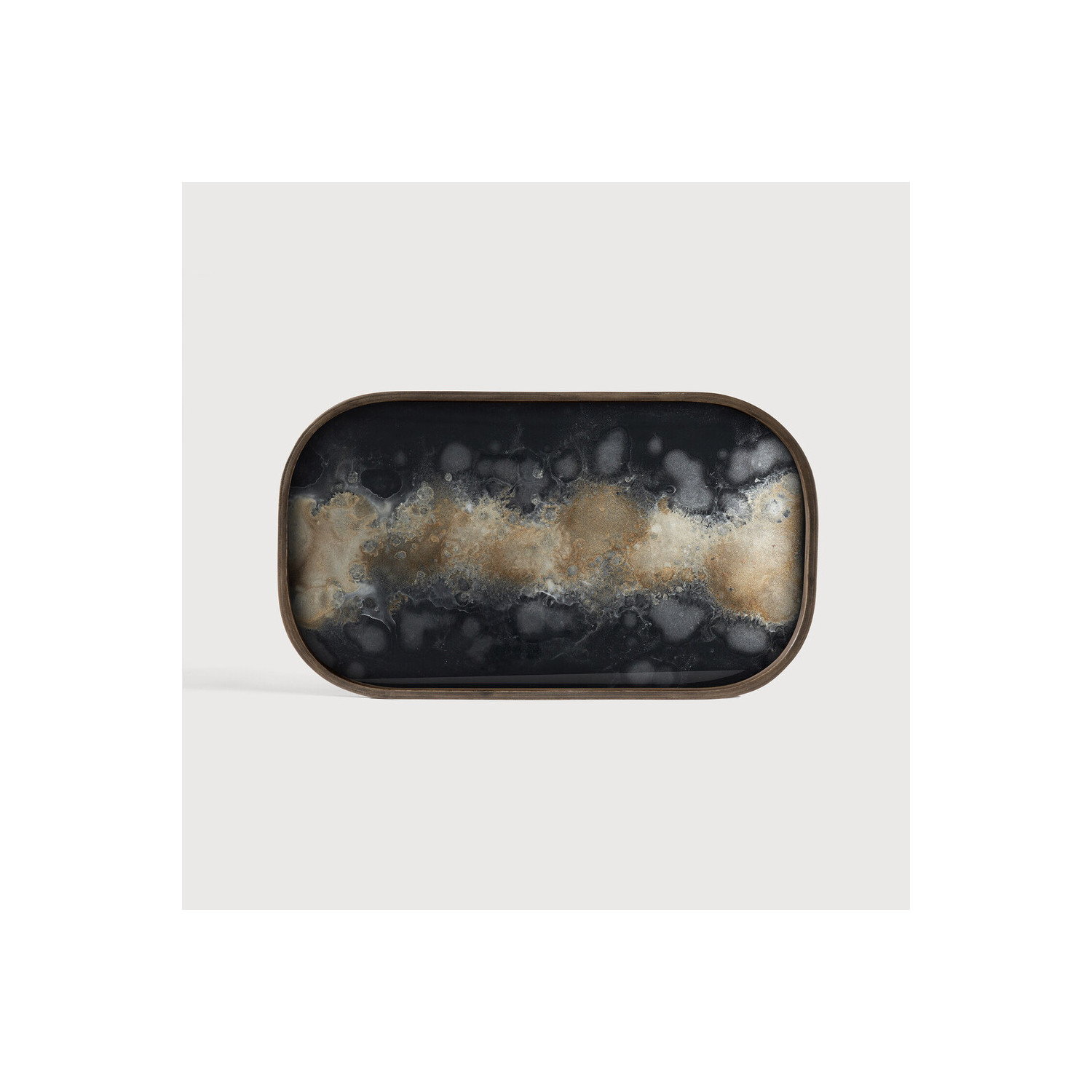 Plateau en verre ORGANIC rectangle Ethnicraft
