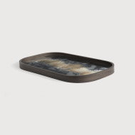 Plateau en verre ORGANIC rectangle Ethnicraft
