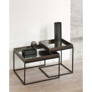 Plateau en miroir AGED clear carré Ethnicraft