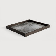 Plateau en miroir AGED clear carré Ethnicraft