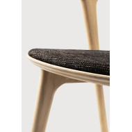 Chaise BOK avec coussin Ethnicraft