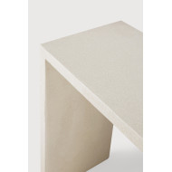 ELEMENTS microcement console Ethnicraft