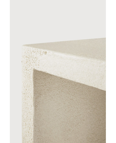 ELEMENTS microcement console Ethnicraft