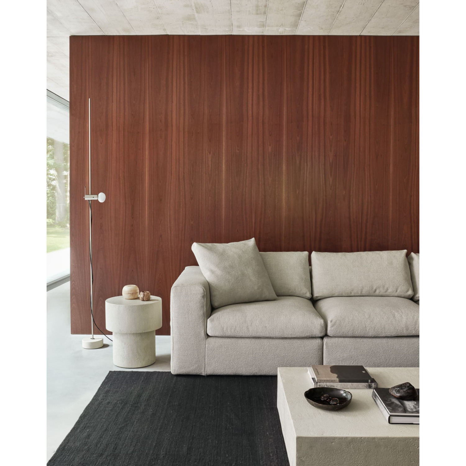 Table d'appoint ELEMENTS microciment Ethnicraft