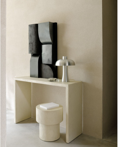 ELEMENTS microcement side table Ethnicraft