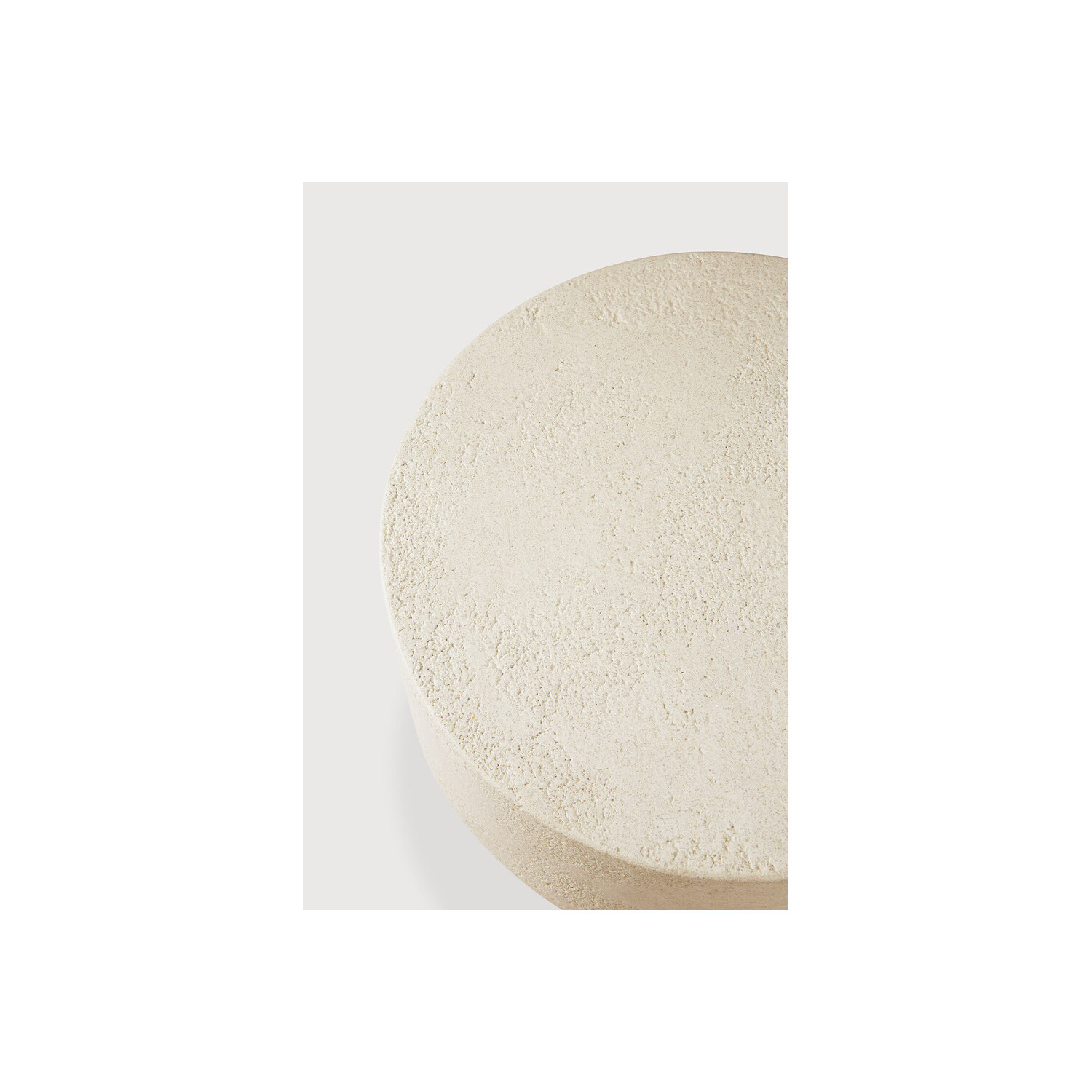 ELEMENTS microcement side table Ethnicraft