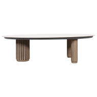 Les Jardins CHESTER  oval coffee table