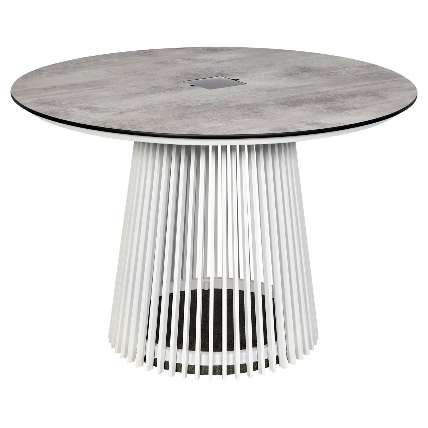 Les Jardins HALO solar iIluminated table Ø110 cm 