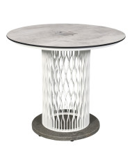 Les Jardins HALO solar iIluminated table Ø110 cm 