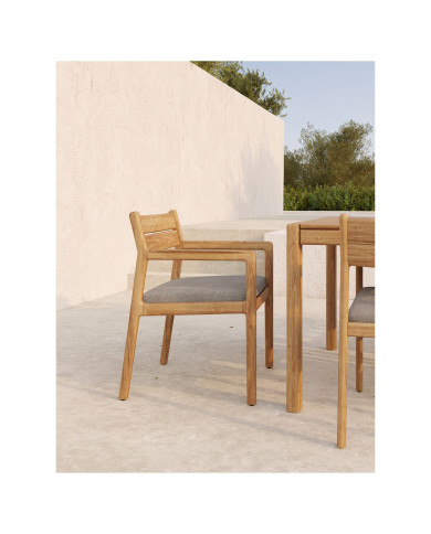 JACK garden dining armchair with cushion Ethnicraft