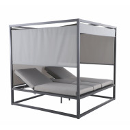 Daybed CUBE anthracite Les Jardins du Sud