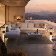 Module droit pour salon MU Dedon