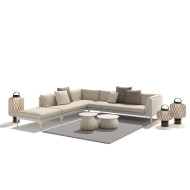 Repose-pied / Pouf pour salon MU - Dedon