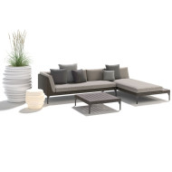 XXL right module for MU modular sofa - Dedon