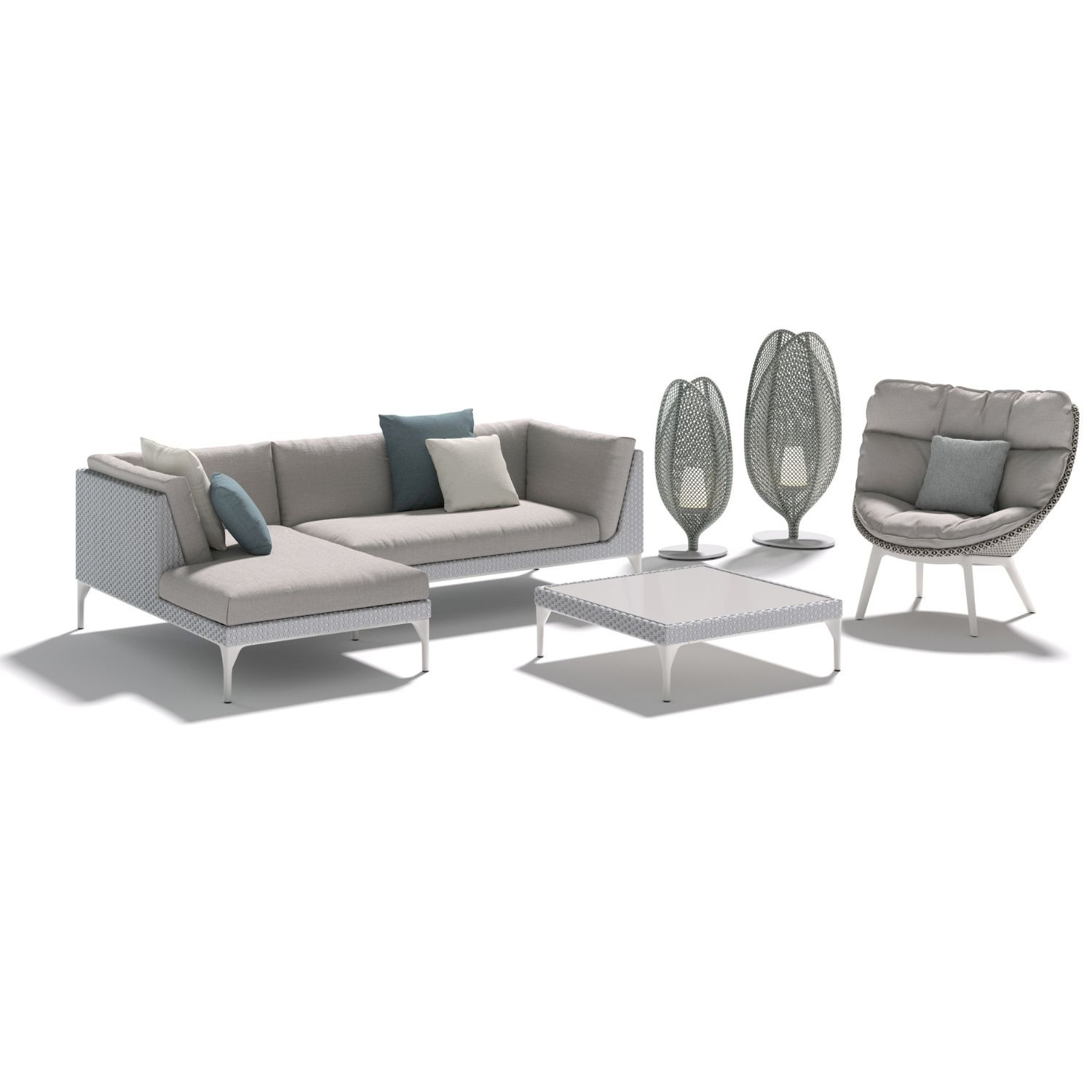 XXL Left module for MU modular sofa - Dedon