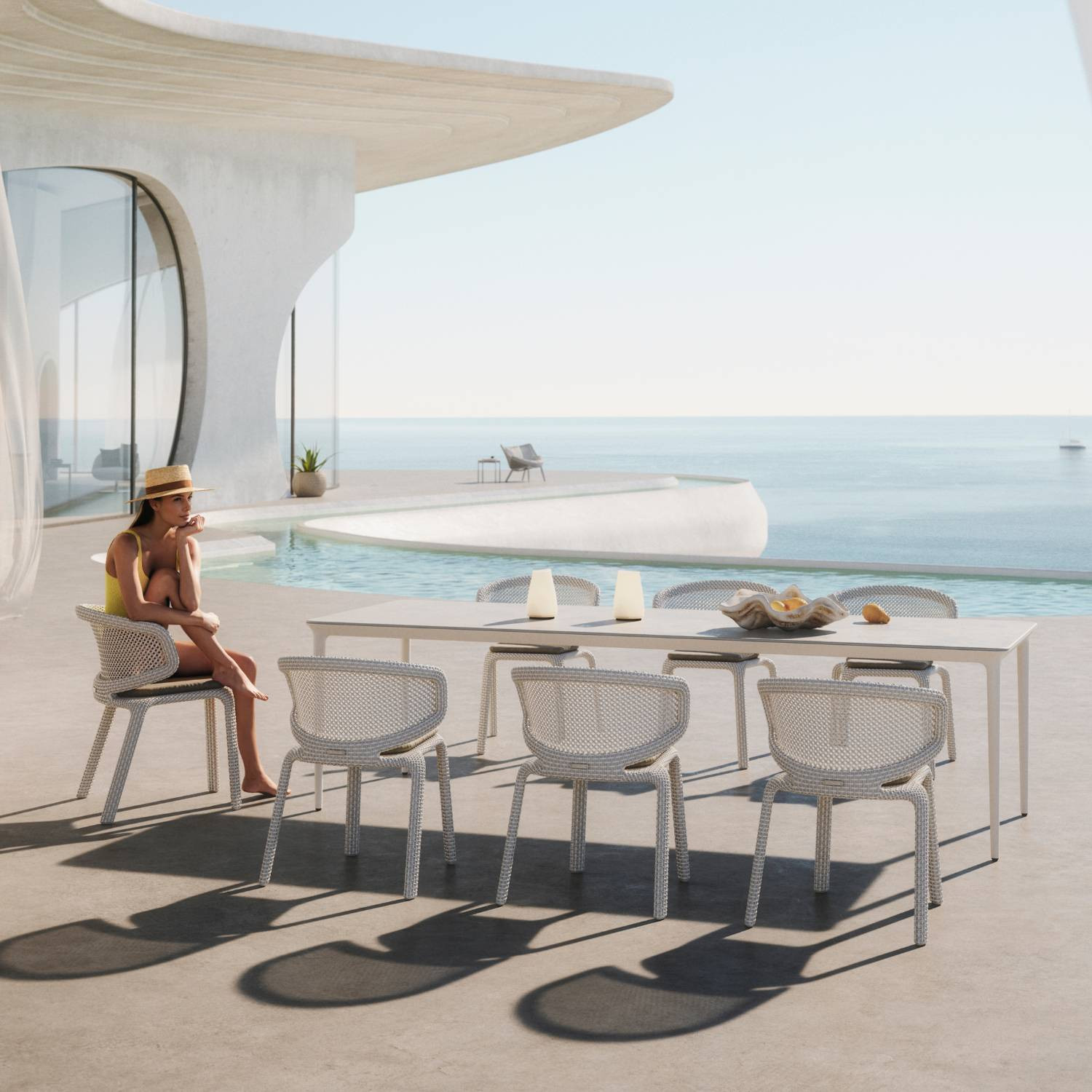 HPL BELLMONDE Garden table - Dedon