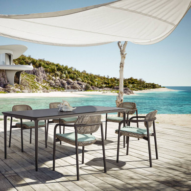 Chaise ROII Tobacco Dedon