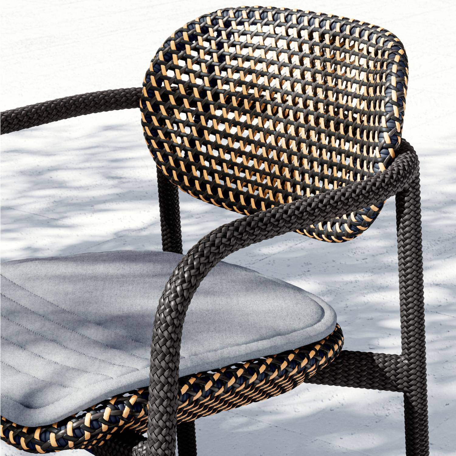 Chaise ROII Tobacco Dedon