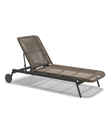 ROII Tobacco beach chair Dedon