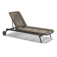 ROII Tobacco beach chair Dedon