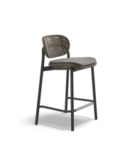 ROII Tobacco barstool Dedon