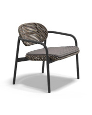 ROII Tobacco barstool Dedon