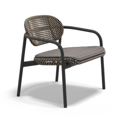 Fauteuil lounge ROII Tobacco Dedon