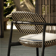 ROII Tobacco Lounge chair Dedon