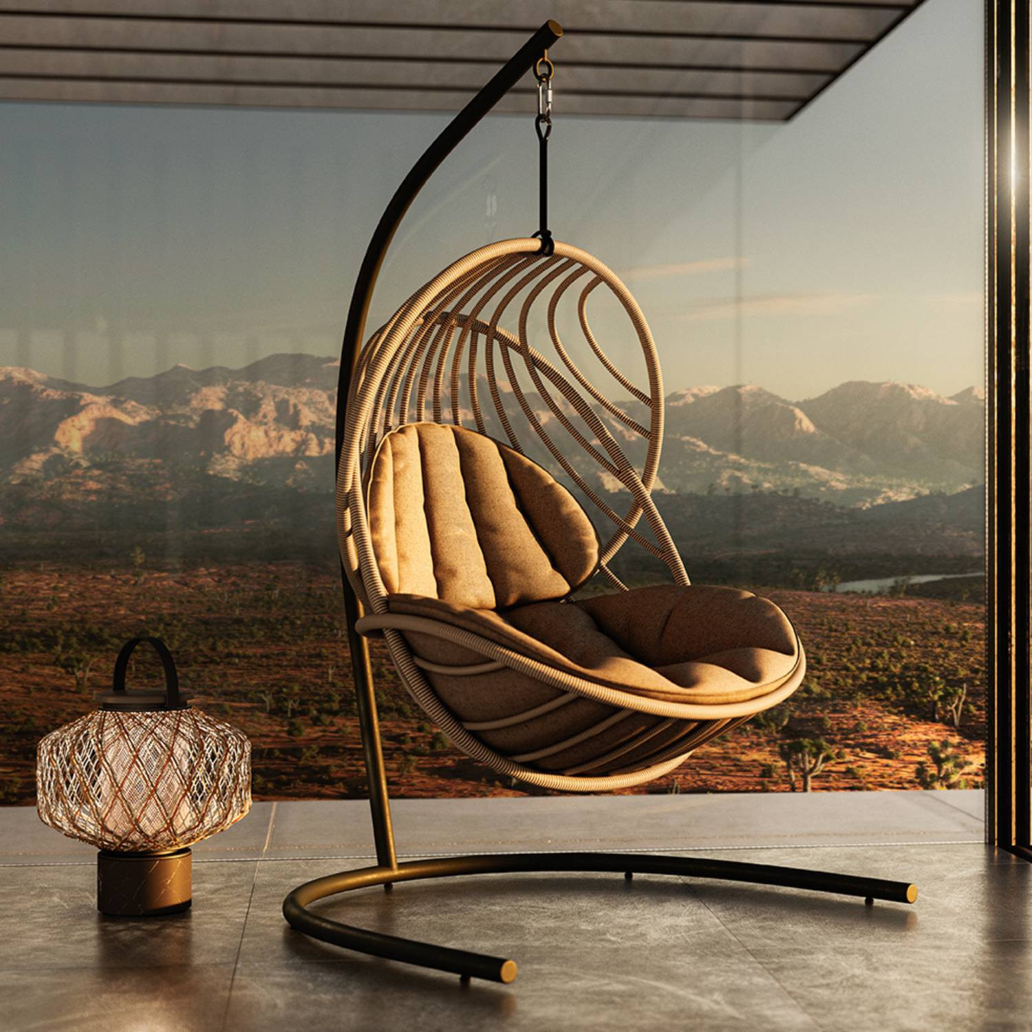KIDA Hanging Lounge chair Dedon