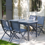 Les Jardins du Sud EVEN folding chair 