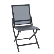 Les Jardins du Sud GENÈVE anthracite folding chair 