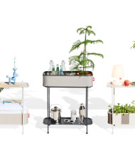 GATSBY 40x40 cm planter with self-irrigation cylinder Vondom