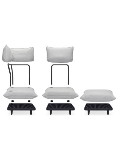 Canapé d'angle XL PALETTI ROYAL Fatboy