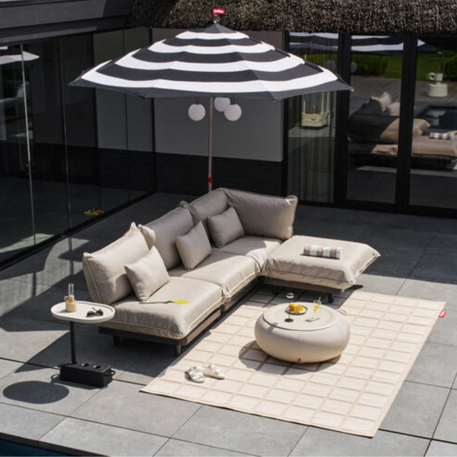 Salon d'angle modulable PALETTI ROYAL Fatboy