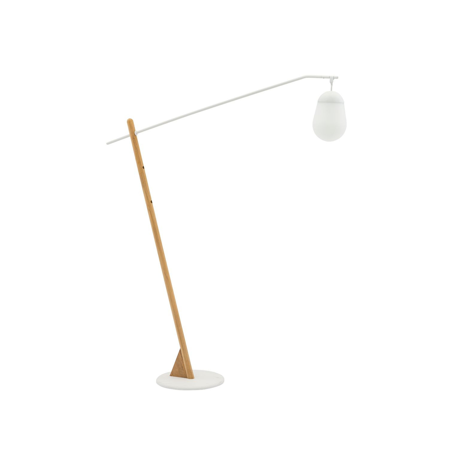 YORK offset floor lamp Les Jardins du Sud