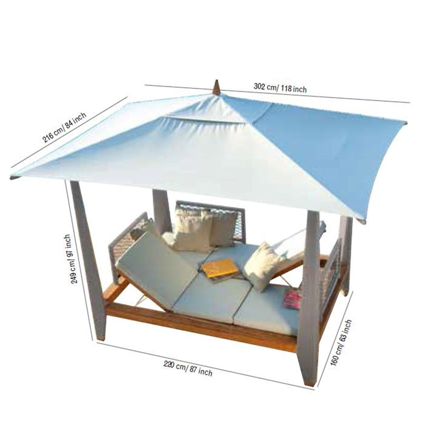 LES JARDINS Lit ZAYO