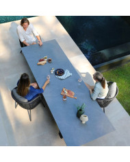 Table céramique extensible CANNES 180/240 cm Les Jardins du Sud
