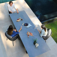 Table céramique extensible CANNES 240/300 cm Les Jardins du Sud