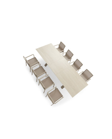 Table céramique extensible CANNES 180/240 cm Les Jardins du Sud