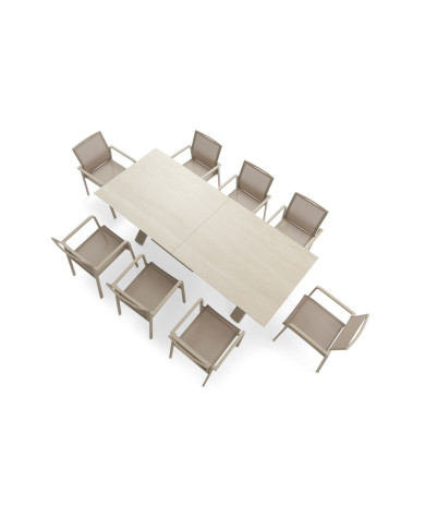 Les Jardins du Sud CANNES 180/240 cm extensible ceramic table